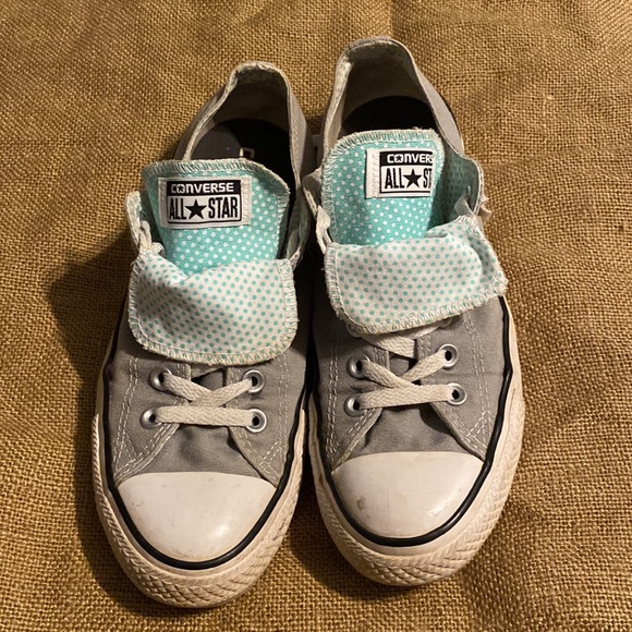 Converse gray womens size 9 - Picture 2 of 6